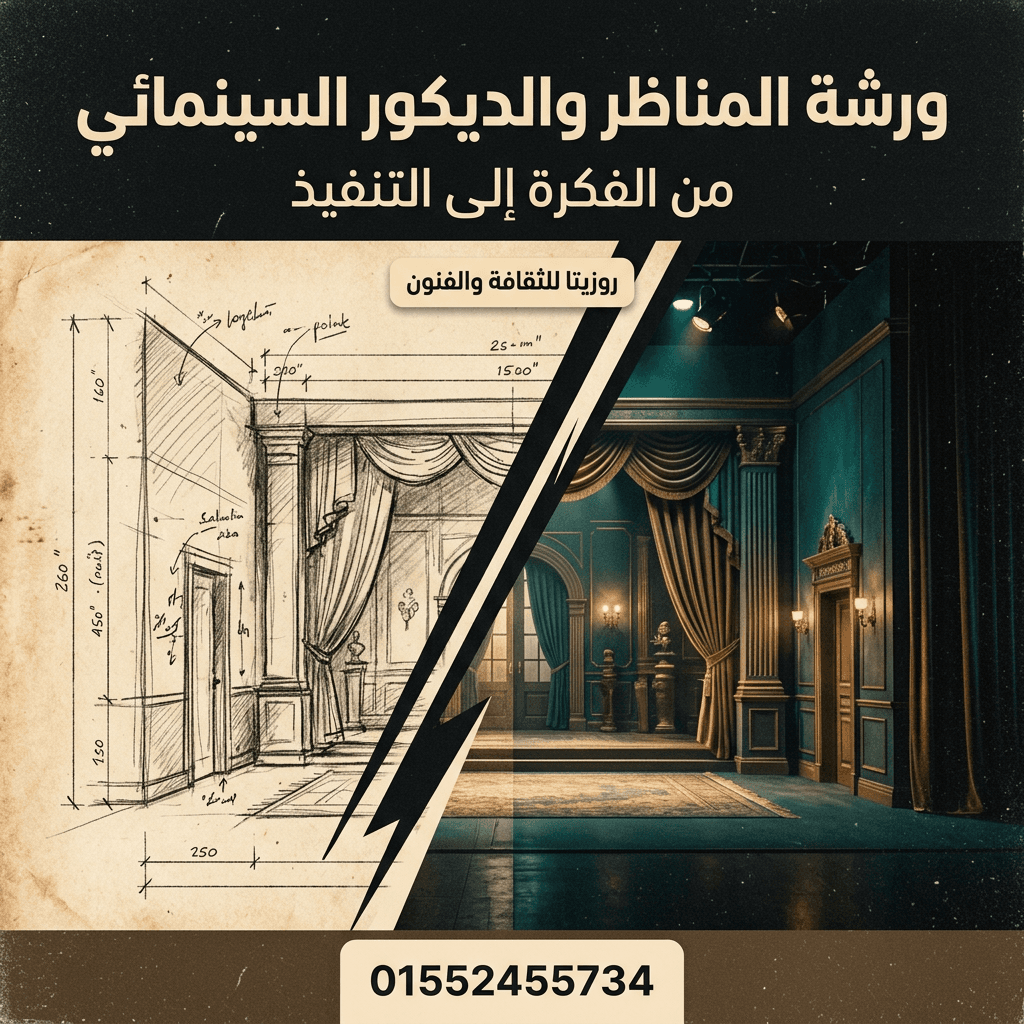 ورشة احترافية في المناظر والديكور السينمائي 